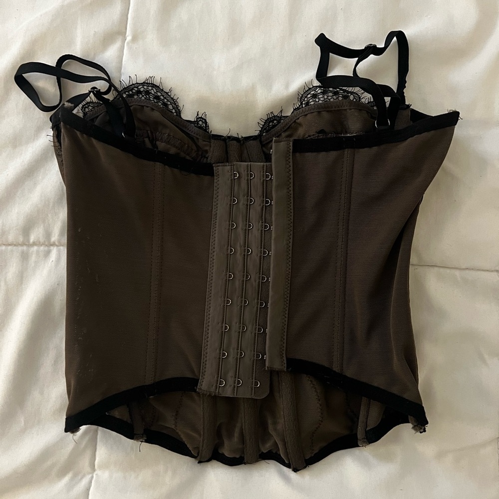 Urban Outfitters Black Corset